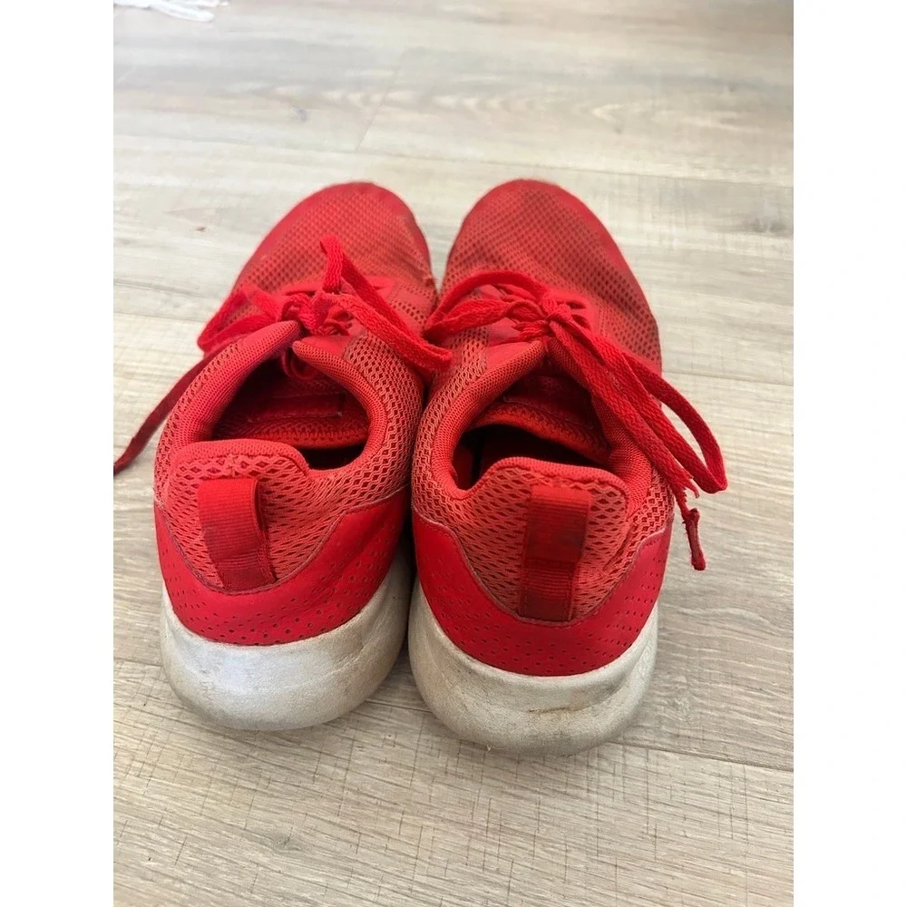 Adidas Cloudfoam Lite Racer Red Mesh Running Shoes Mens 10 DB1451‎